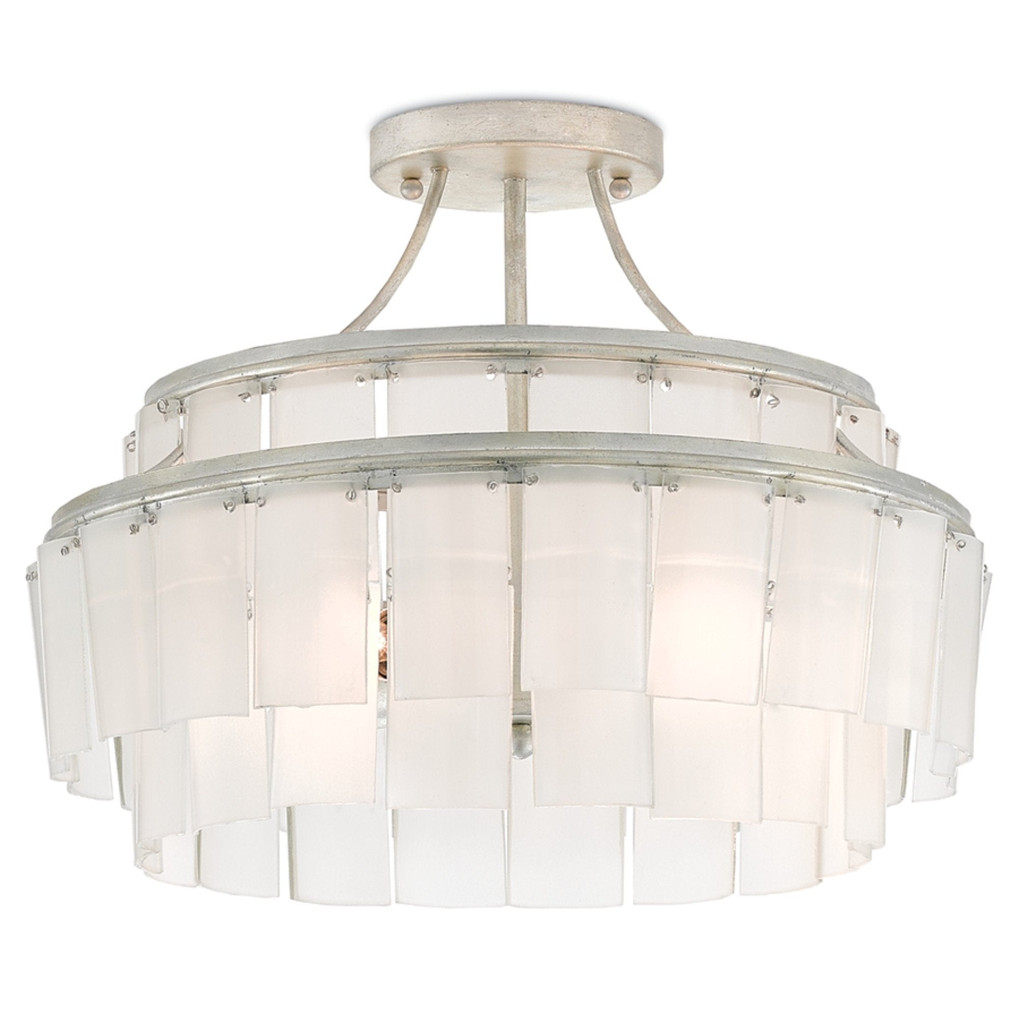 Vintner Blanc Semi Flush Mount design by Currey and Company