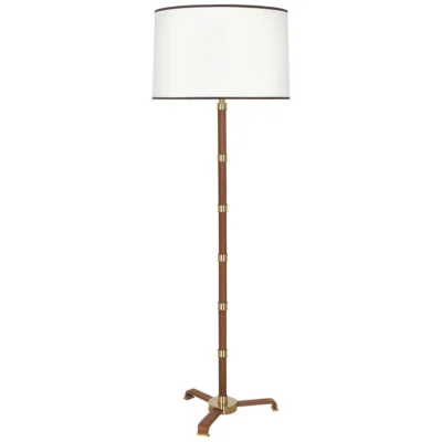Voltaire Floor Lamp in Various Finishes design by Jonathan Adler