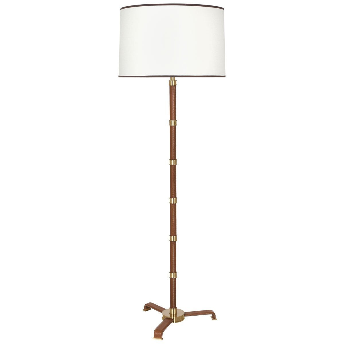 Voltaire Floor Lamp in Various Finishes design by Jonathan Adler