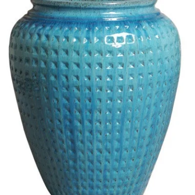 Waffle Jar in Turquoise design by Emissary