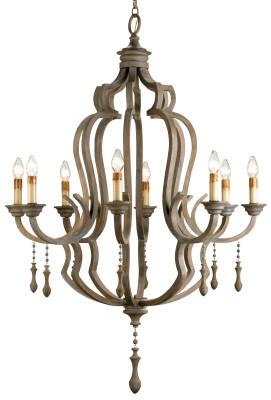 Waterloo Chandelier design by Currey and Company