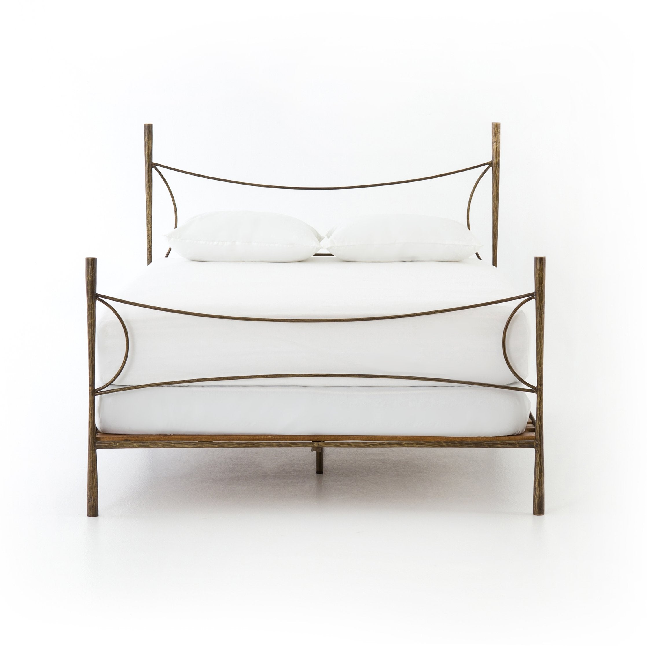 Westwood Bed in Antique Brass by BD Studio