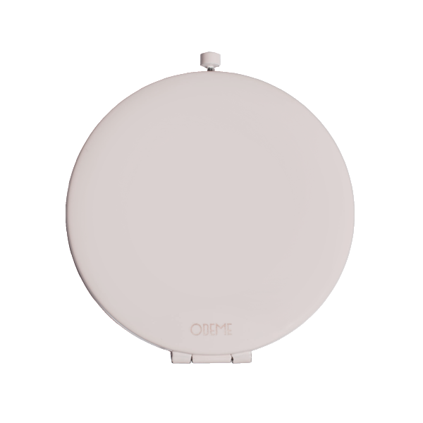 White Compact Mirror design by Odeme