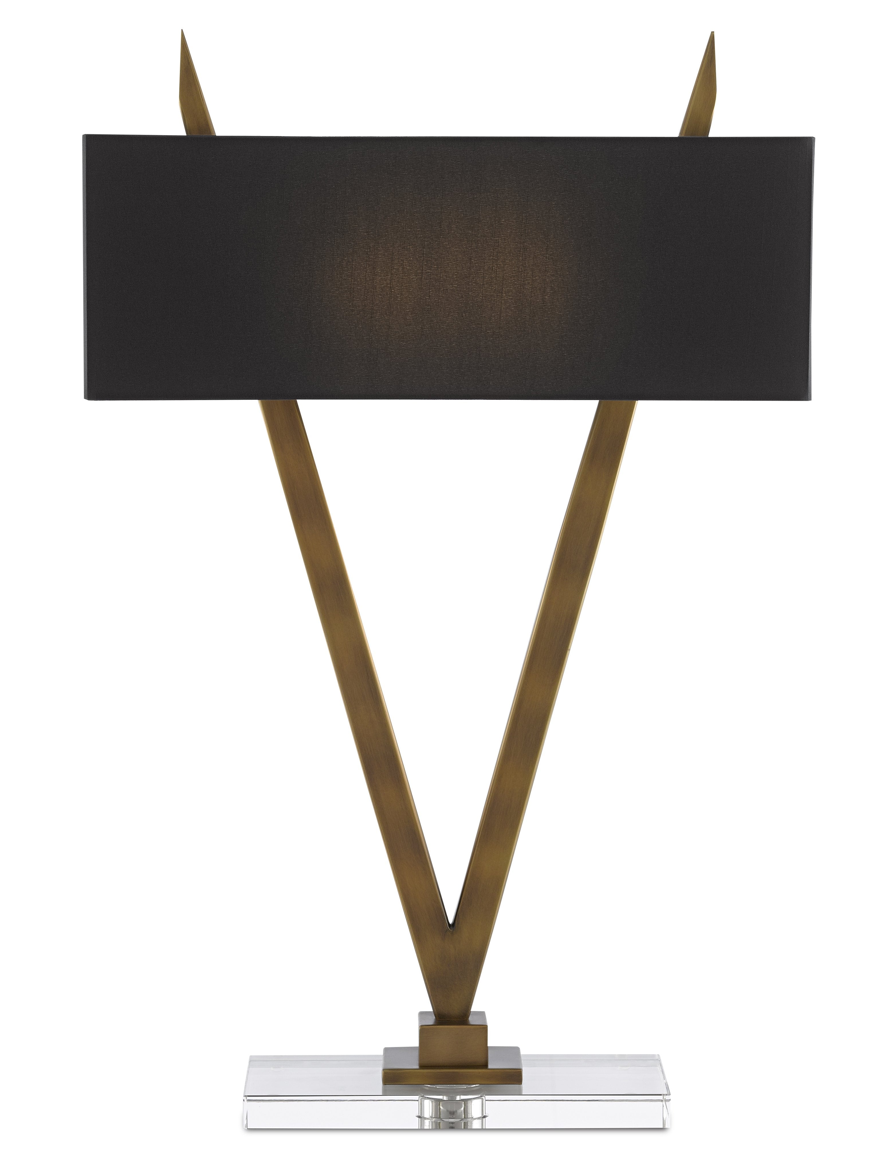 Willemstad Table Lamp in Various Finishes by Currey and Company