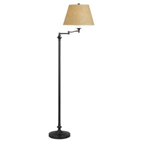 Wilton Collection Swing Arm Floor Lamp design by Robert Abbey