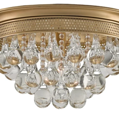 Worthing Flush Mount design by Currey and Company