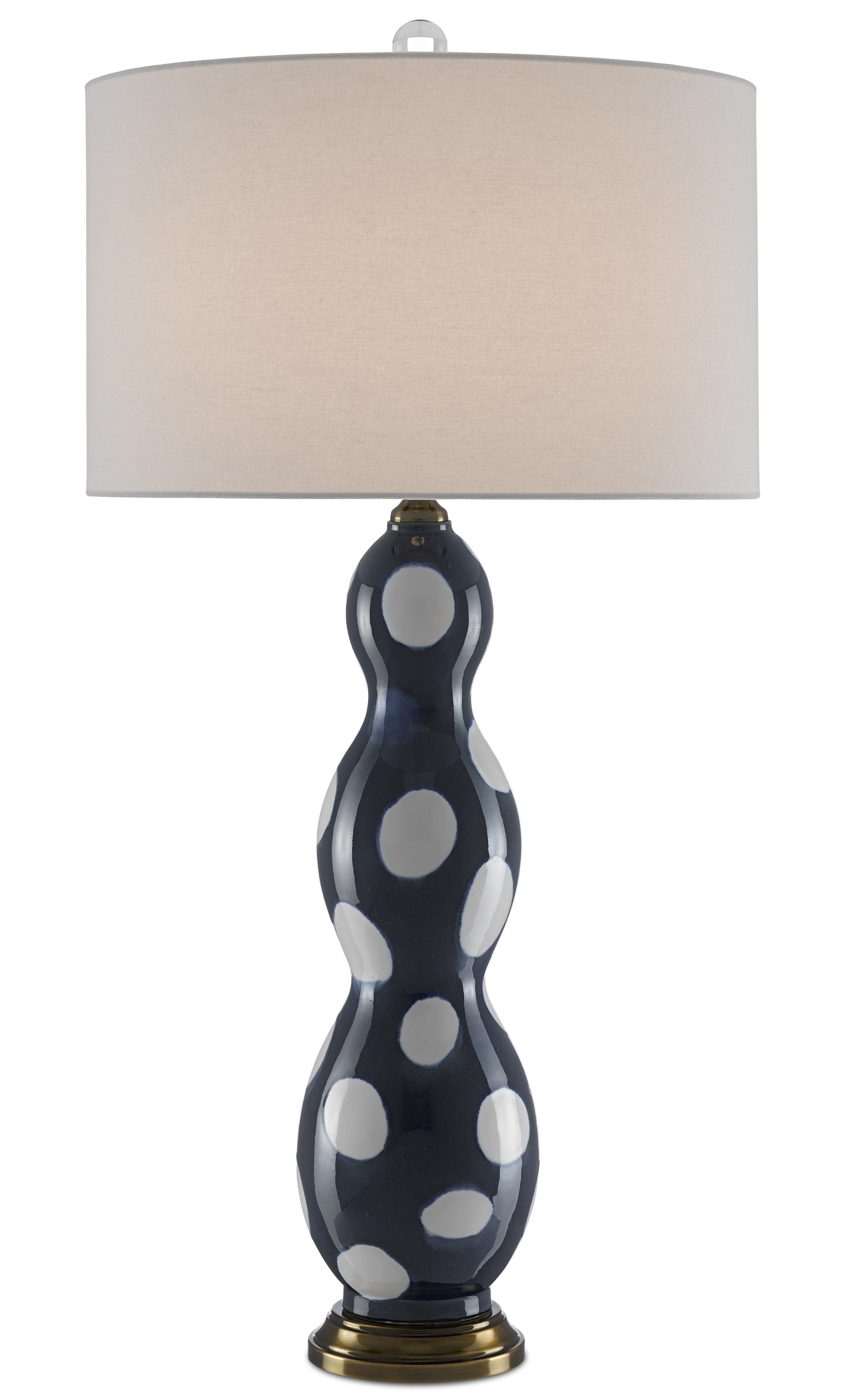 Yoshis Table Lamp in Various Colors by Currey and Company